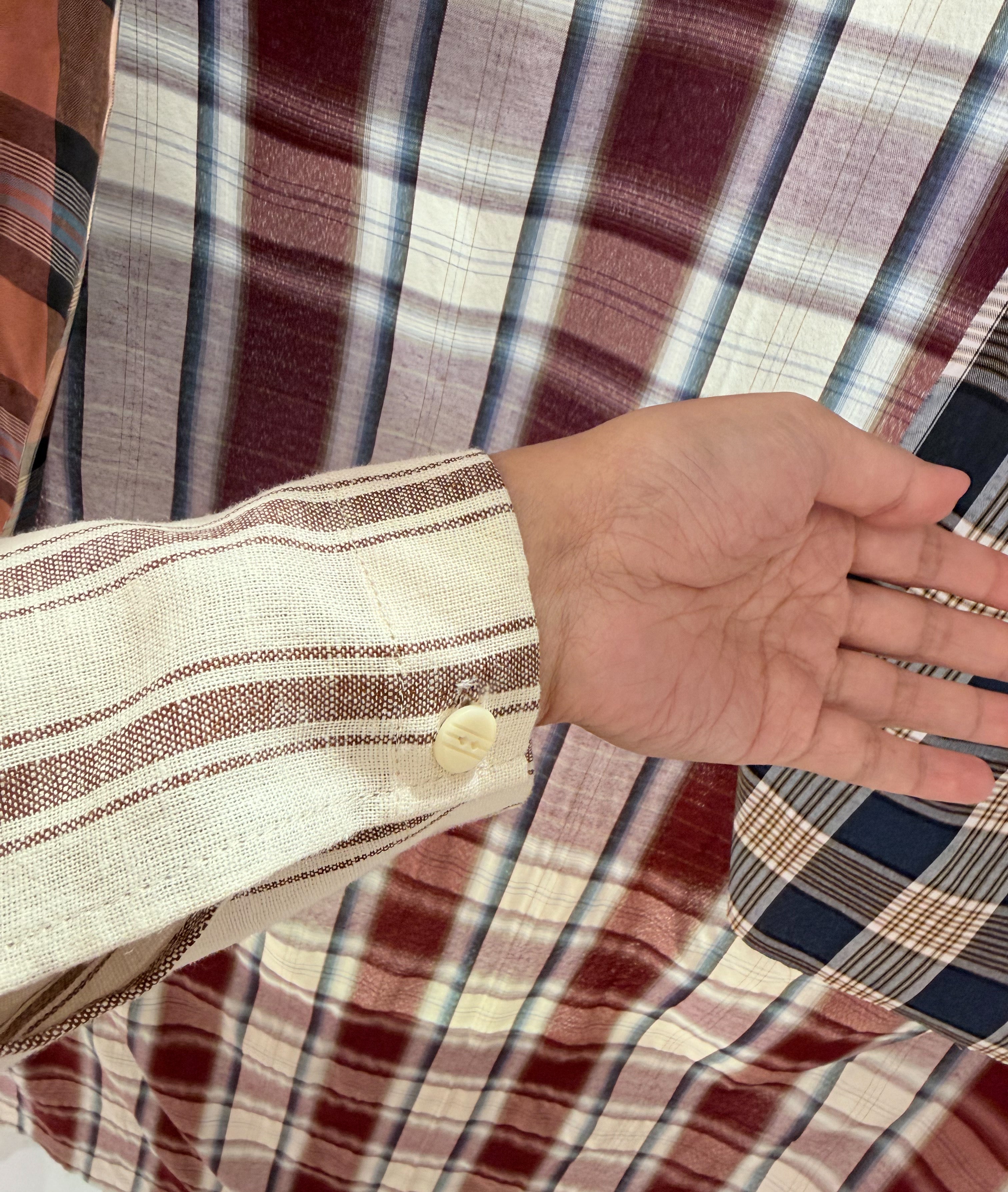 Lyana Collared Shirt (Stripes)