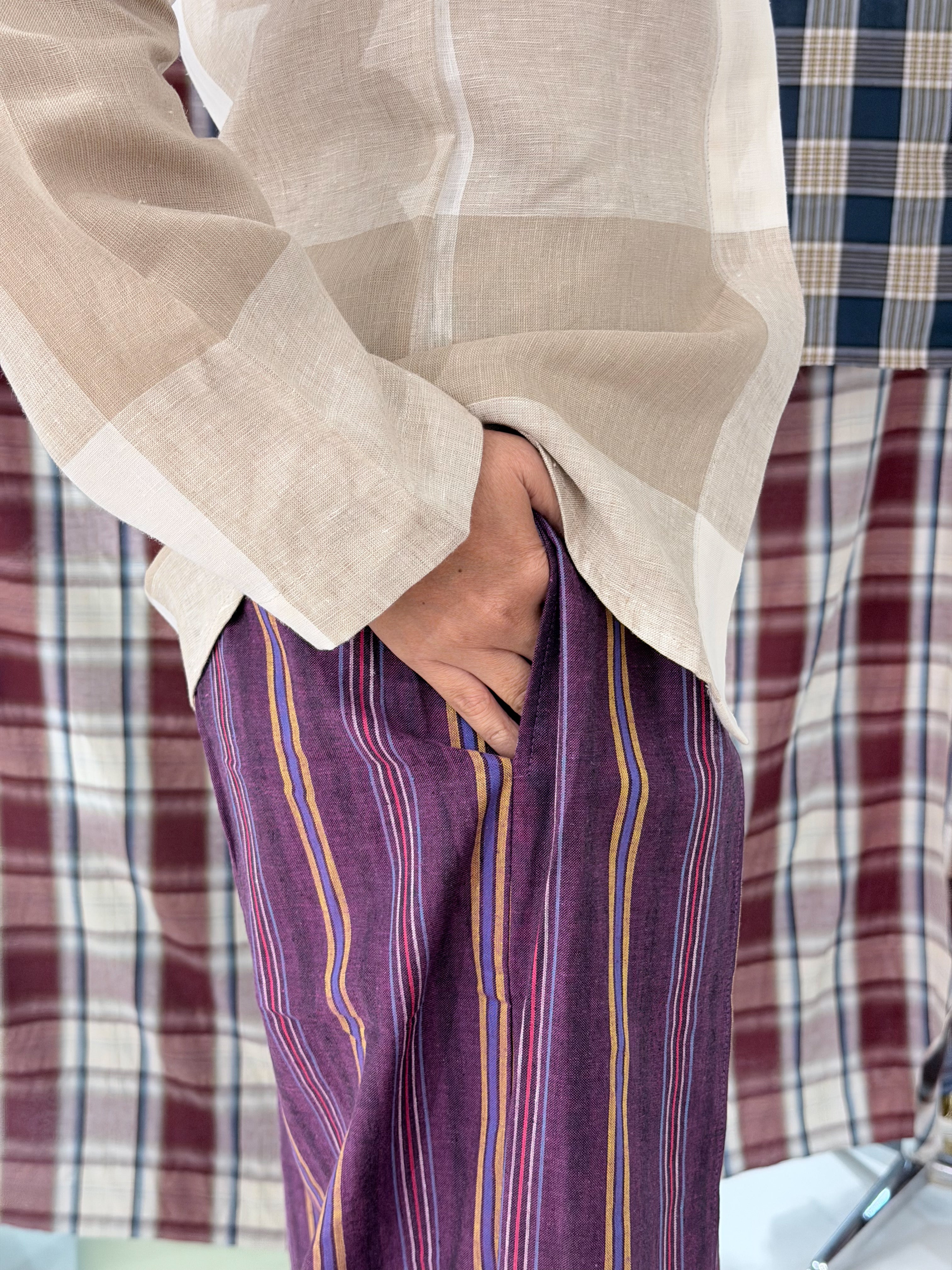Lyana Collared Shirt (Large Checks)