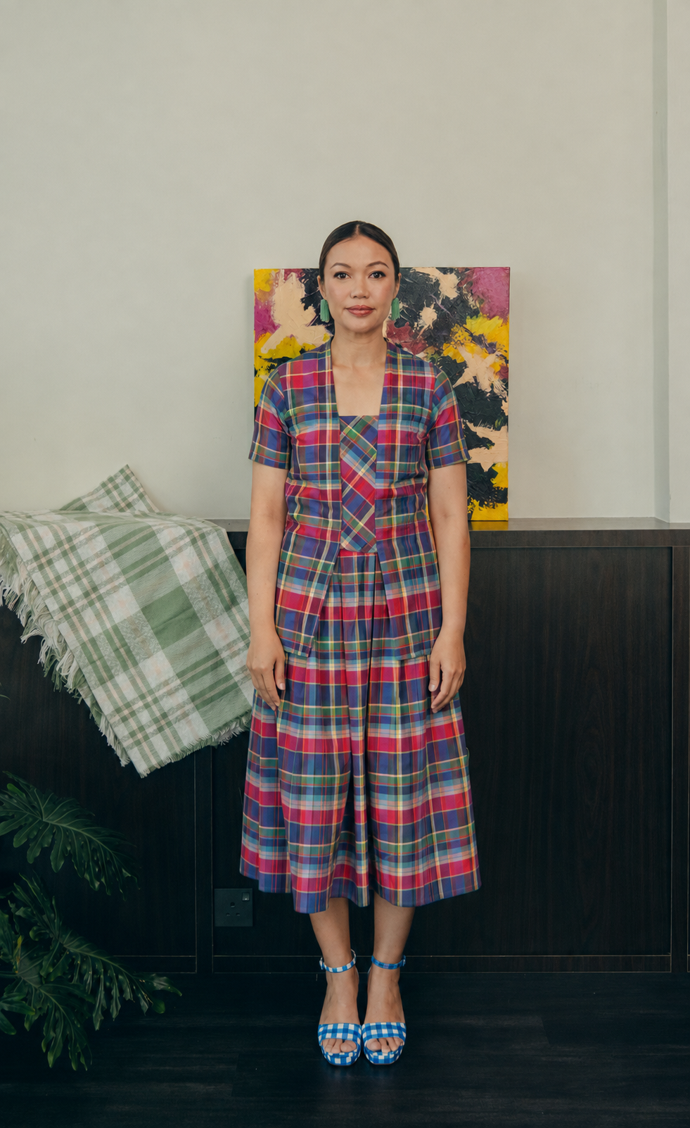 Tartan Kebaya Kutubaru