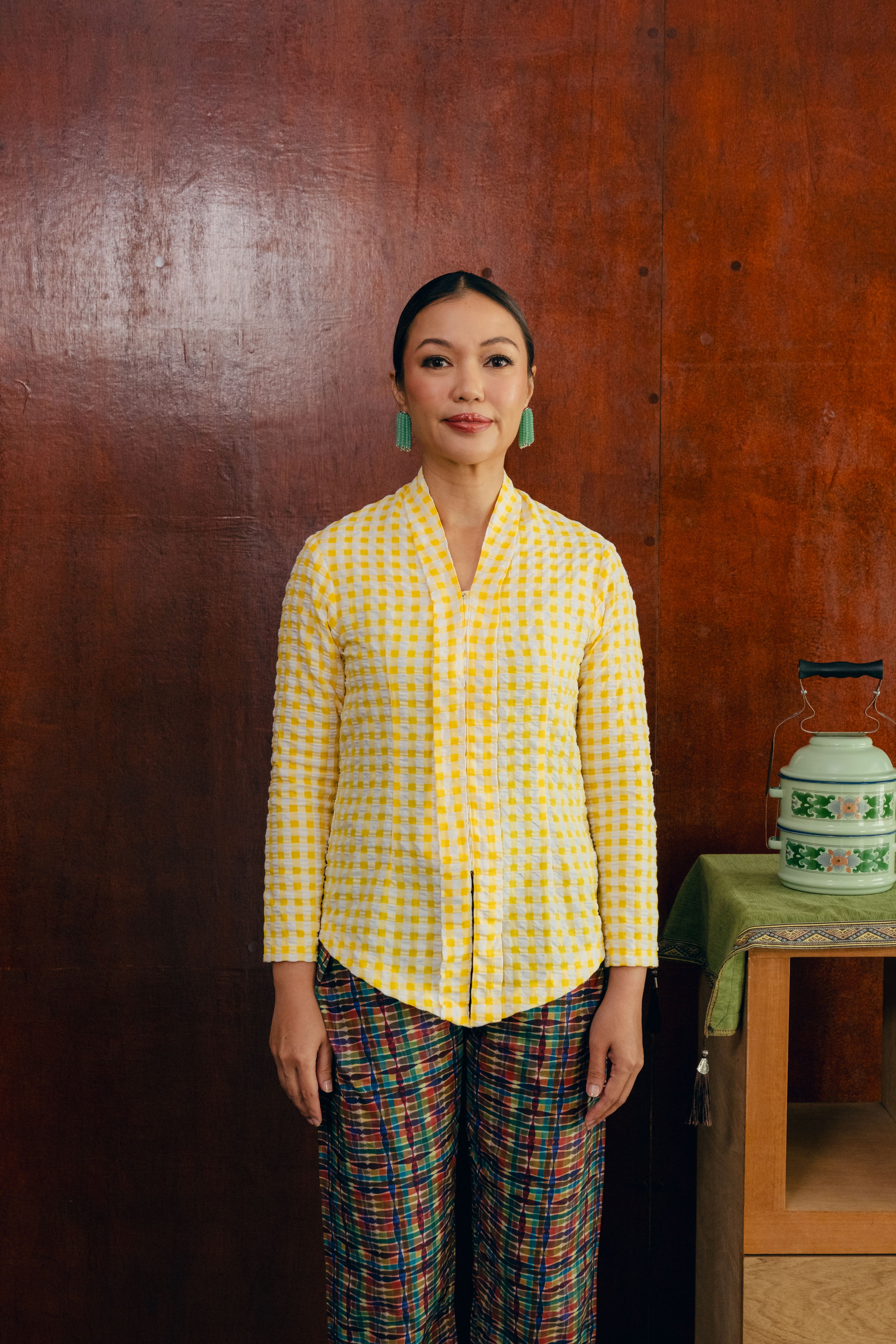 Kuih Piring Kebaya - Popcorn Yellow