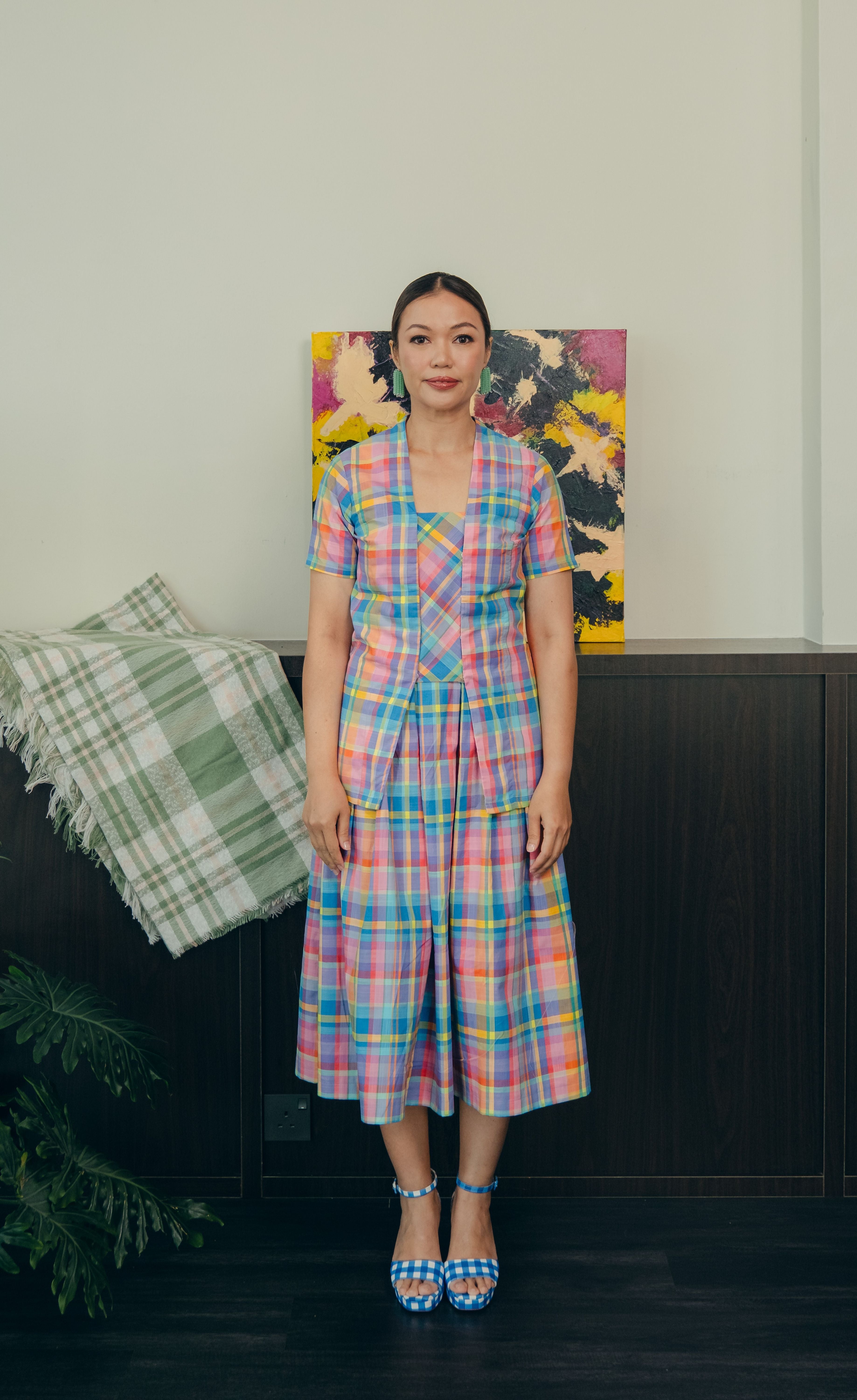 Rainbow Pelikat Kebaya Kutubaru