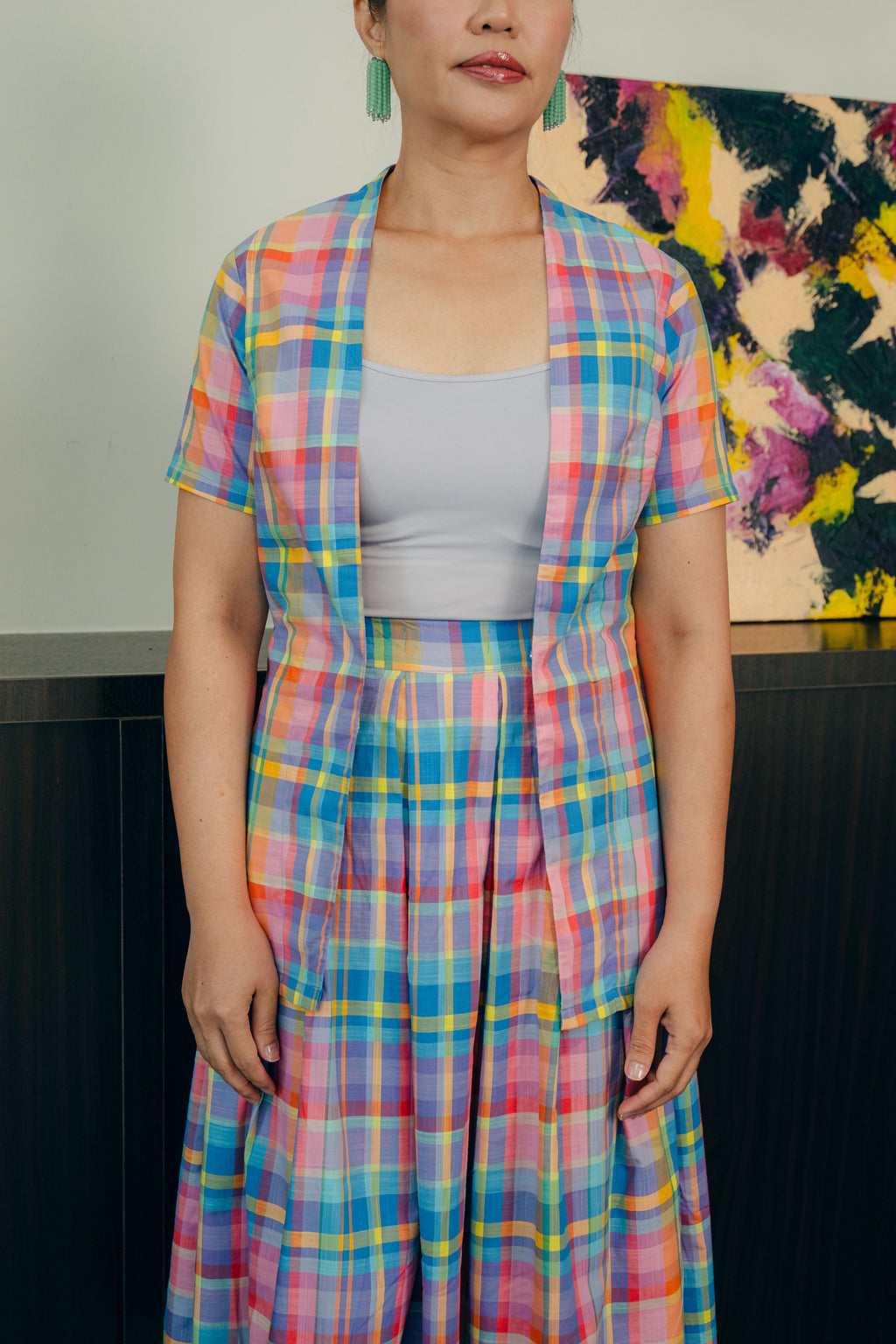 Rainbow Pelikat Kebaya Kutubaru
