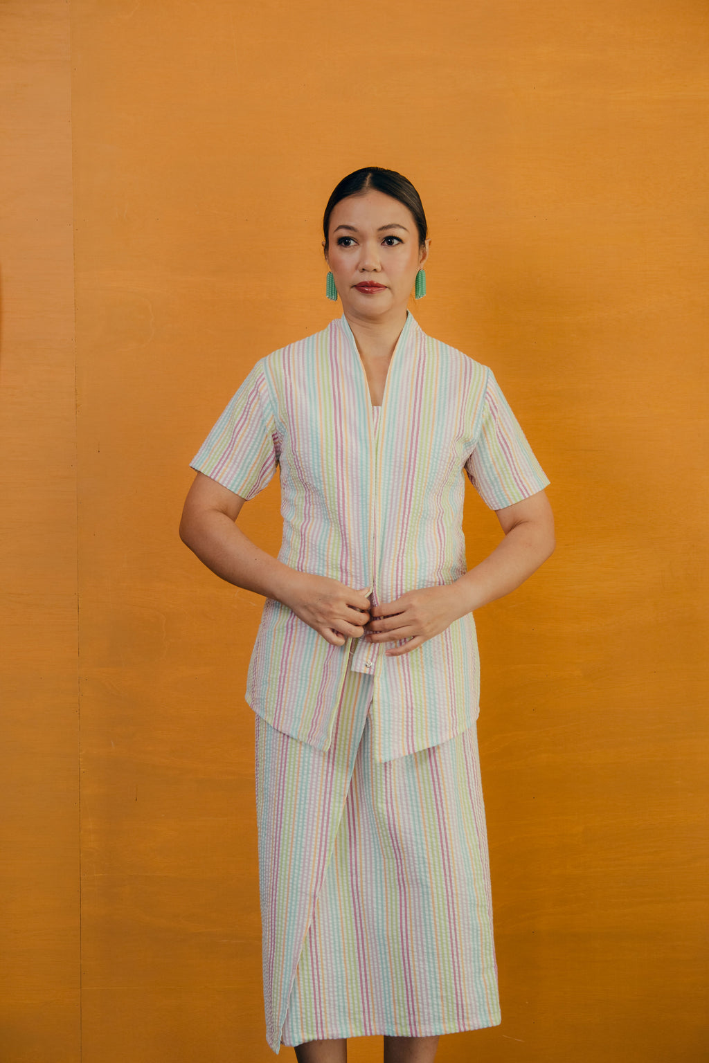 Candy Stripes Kebaya