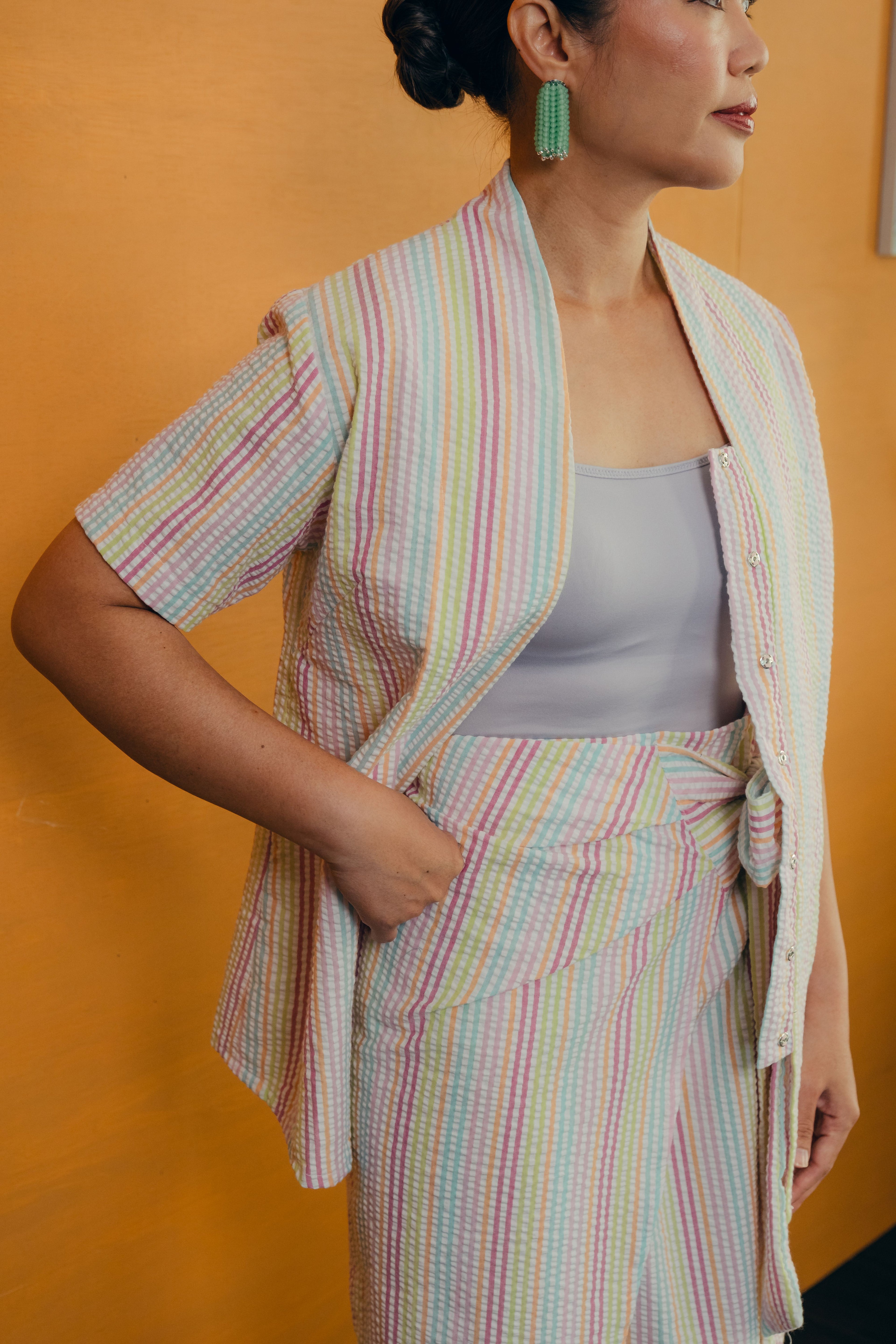 Candy Stripes Kebaya