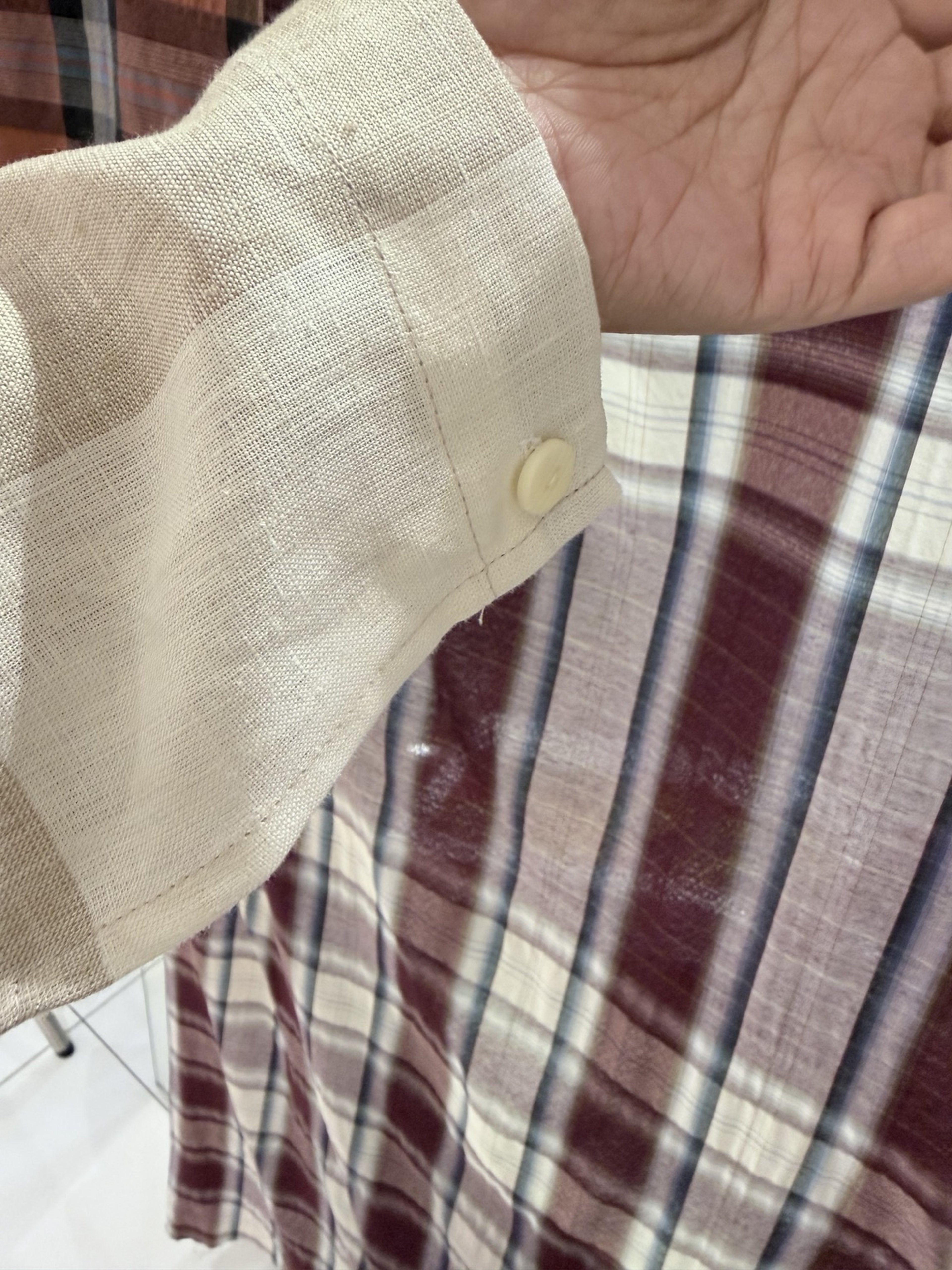 Lyana Collared Shirt (Large Checks)
